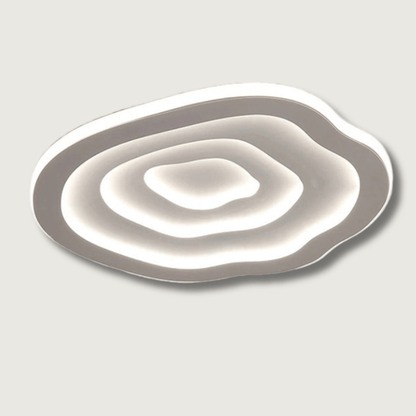 Modern Wave Pattern Ceiling Lamp with LED Varm Vit Ljus