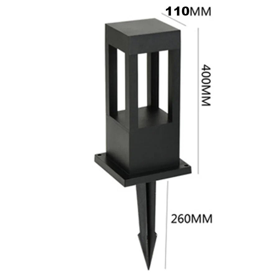 Solar-Driven Trädgårdsgånglamp – Miljövänlig, Vattentät Design