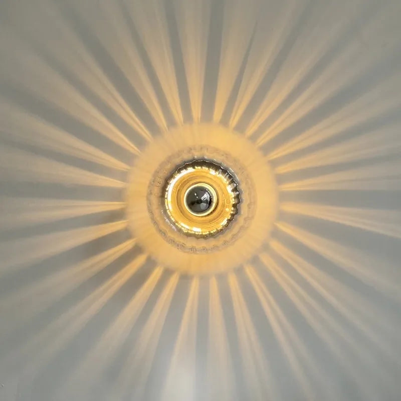 Skandinavisk Bauhaus vägglampa