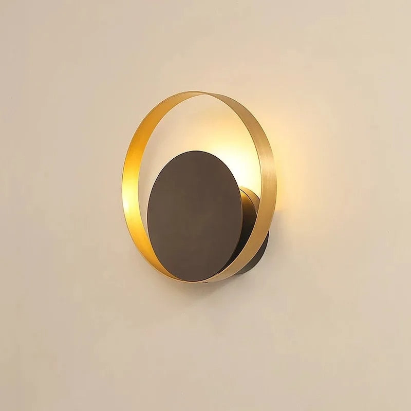 AuroraLuxe - LED Vägglampa i Skandinavisk Stil – Minimalistisk Belysning