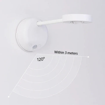 Lumora Motion Spotlight - Trådlös 360° Rotating LED med Rörelsesensor