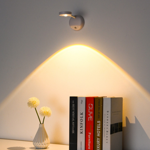 Lumora Motion Spotlight - Trådlös 360° Rotating LED med Rörelsesensor