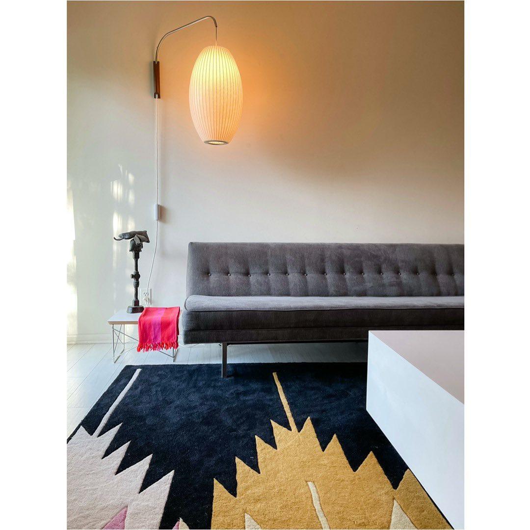 Mid-Century Nelson Vägglampa – Tidlös Designerbelysning