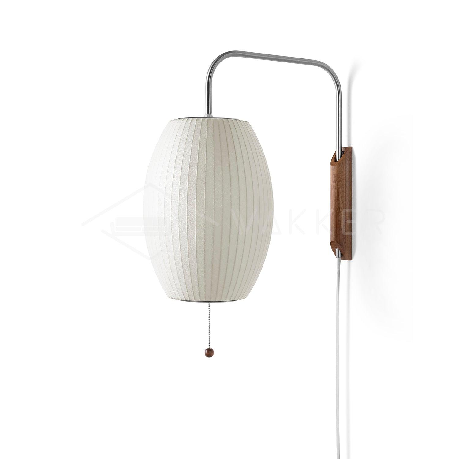 Mid-Century Nelson Vägglampa – Tidlös Designerbelysning