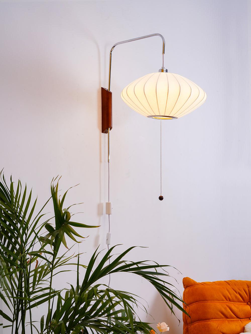 Mid-Century Nelson Vägglampa – Tidlös Designerbelysning