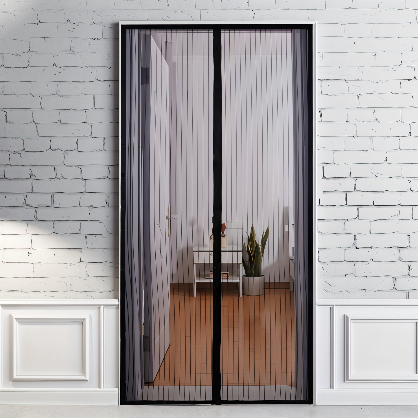 NetShield Magnetiskt Insektschutz-dörrnät – Pålitligt skydd mot insekter med enkel magnetstängning