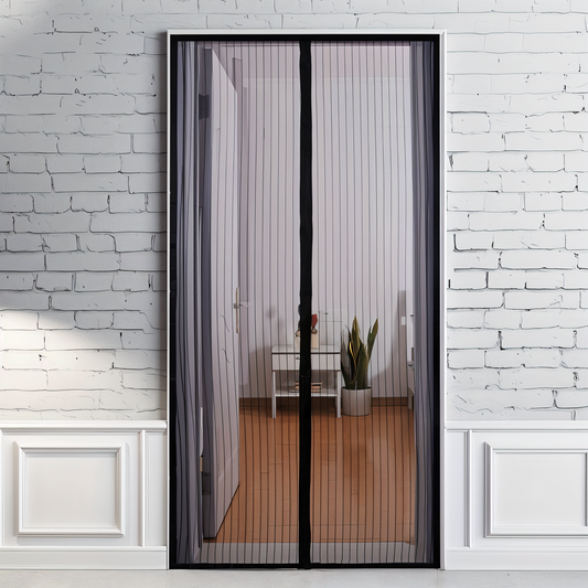 NetShield Magnetiskt Insektschutz-dörrnät – Pålitligt skydd mot insekter med enkel magnetstängning