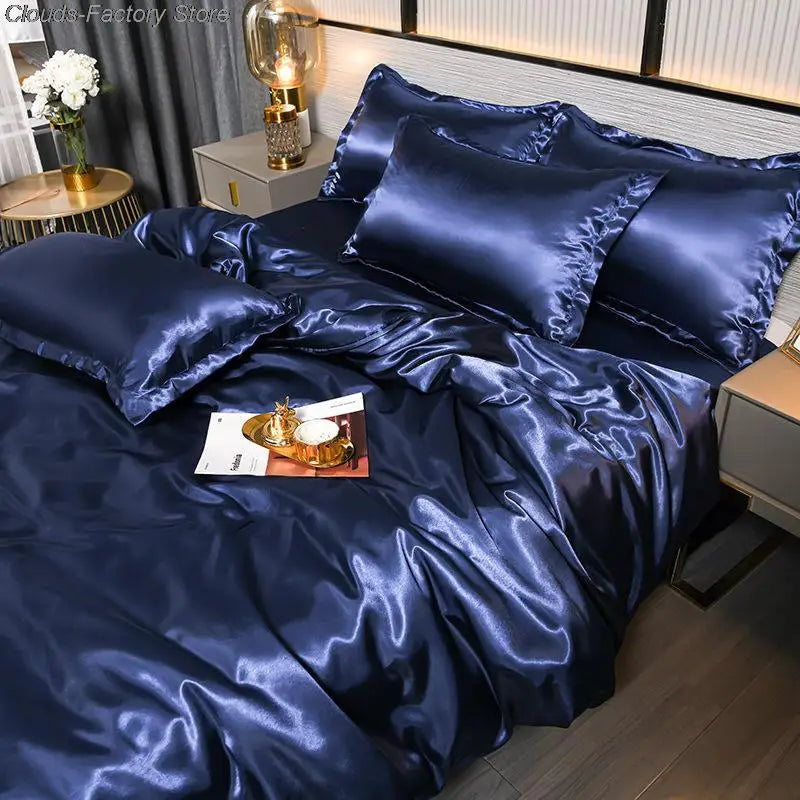 Luxe Siden Sängkläder