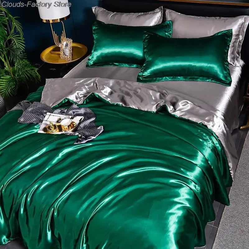 Luxe Siden Sängkläder