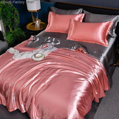 Luxe Siden Sängkläder