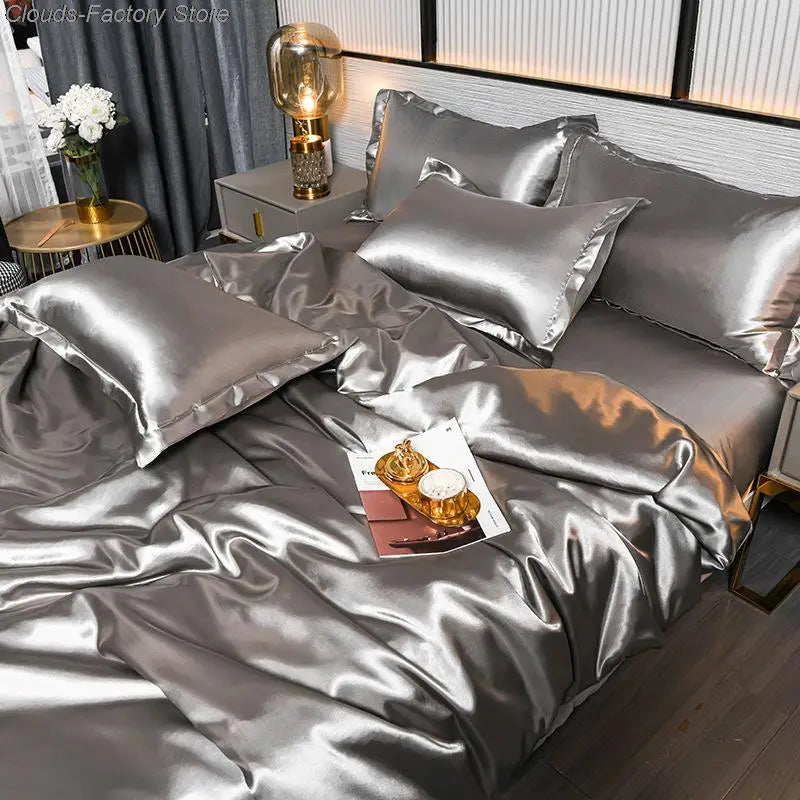 Luxe Siden Sängkläder