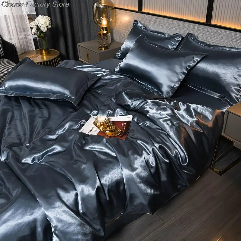 Luxe Siden Sängkläder