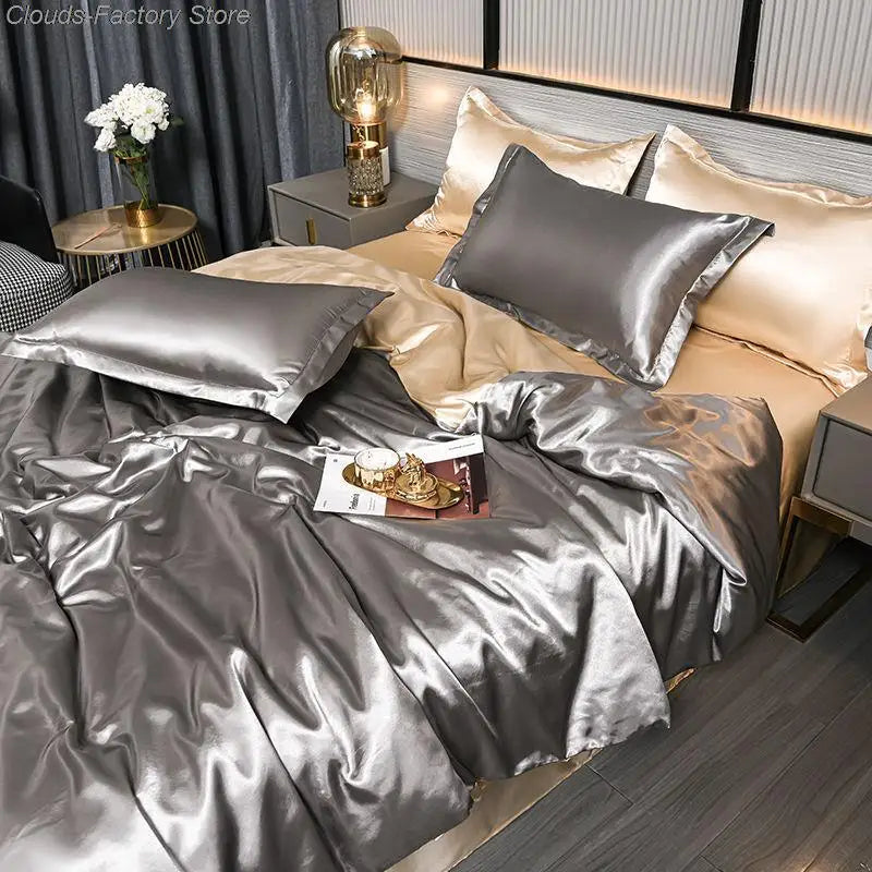 Luxe Siden Sängkläder