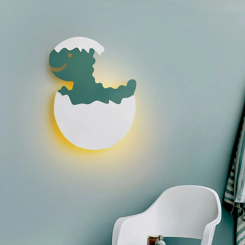 EggLight - Barnväggslampa i äggform - LED-nattlampa för barn- och babyrum