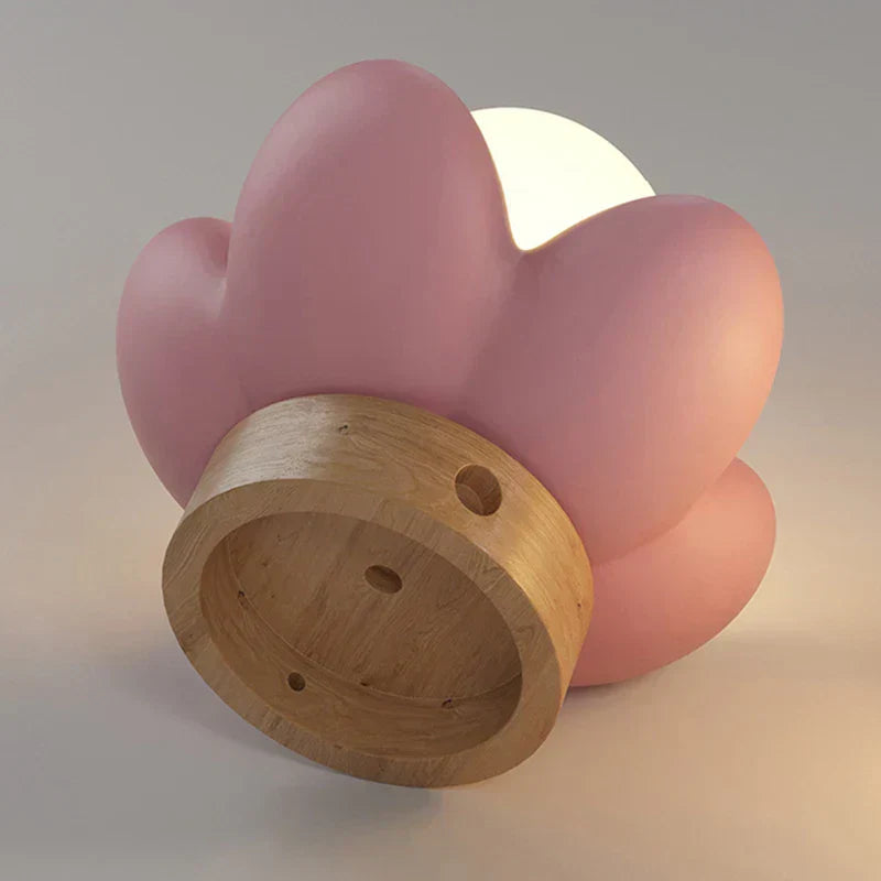 BloomLight - Vägglampa med Blomdesign och LED för Barnrum och Vardagsrum