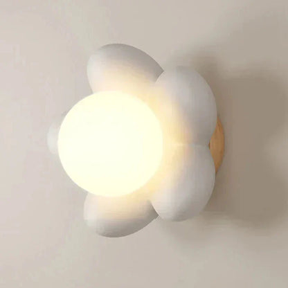 BloomLight - Vägglampa med Blomdesign och LED för Barnrum och Vardagsrum