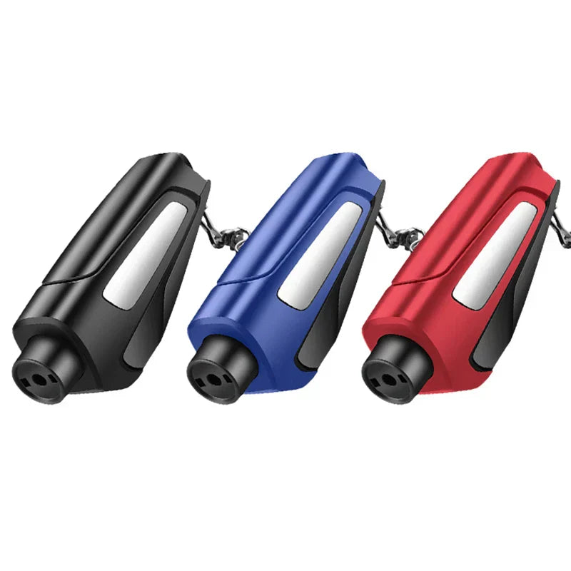 Bil nödhammare med bälteskärbar – Kompakt säkerhetshammare för räddning &amp; flykt