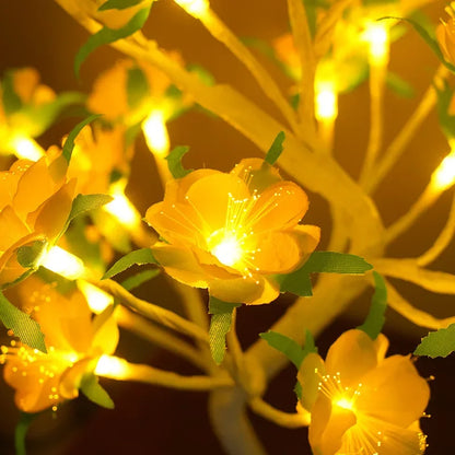 LumiTree - LED Boom Bordslampa – Stämningsfull Dekorativ Belysning för Vardagsrum och Sovrum