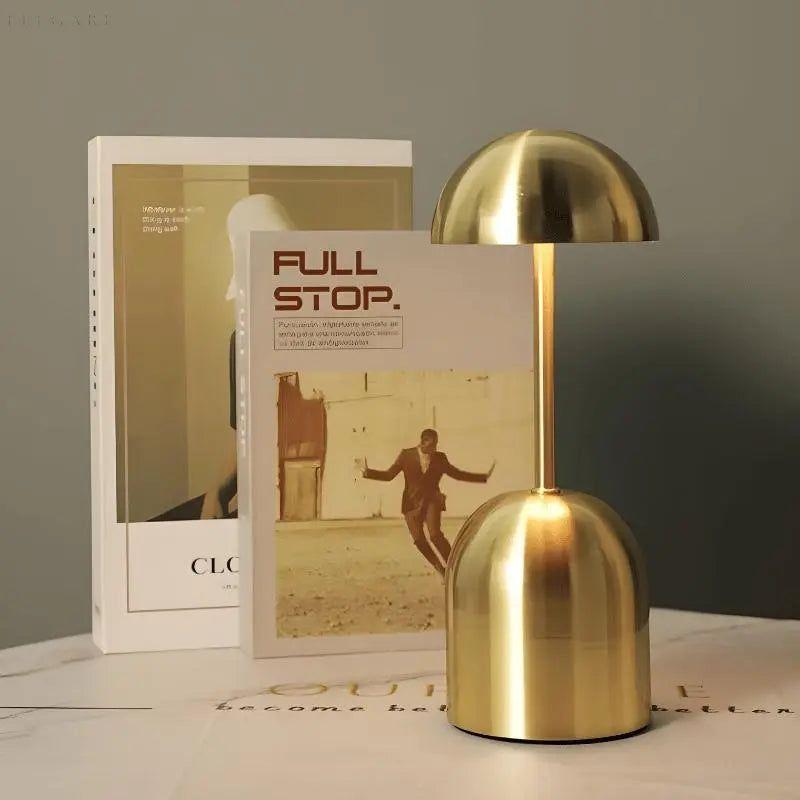 Nina | Trådlös LED bordslampa med blomknoppar | Svamplampa