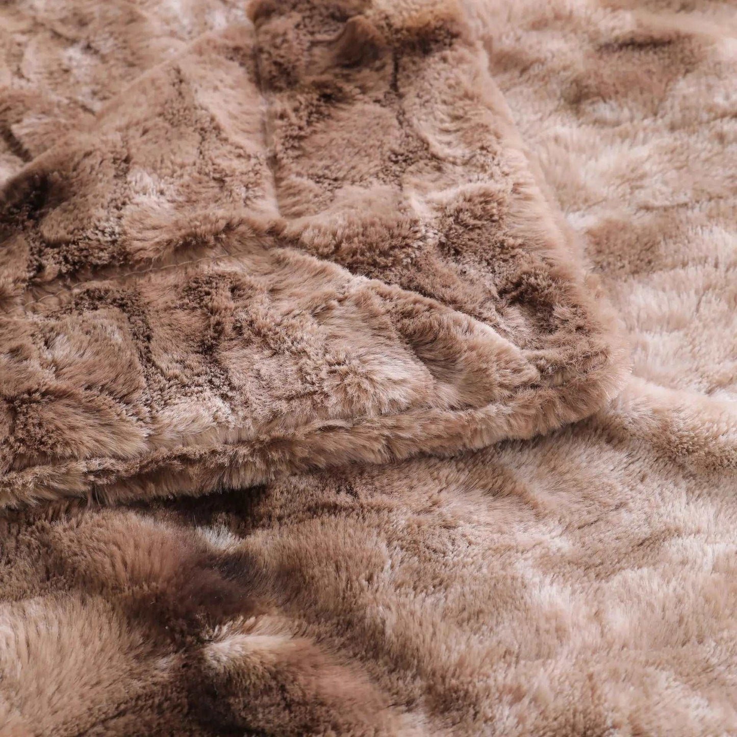 Carvallo – Dubbel-Lager Fluffy Sängöverkast med Lyxig Komfort