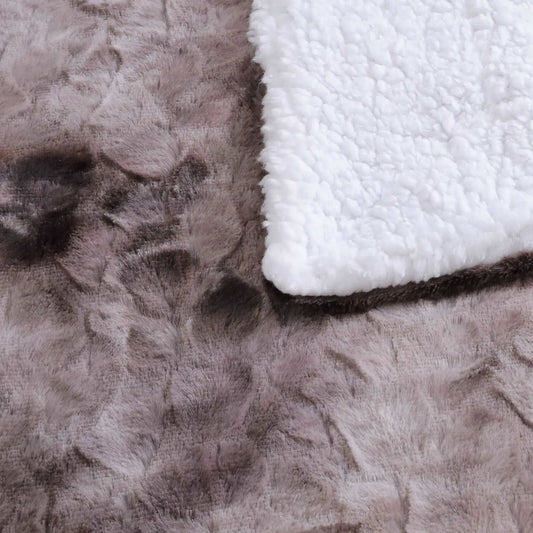 Carvallo – Dubbel-Lager Fluffy Sängöverkast med Lyxig Komfort