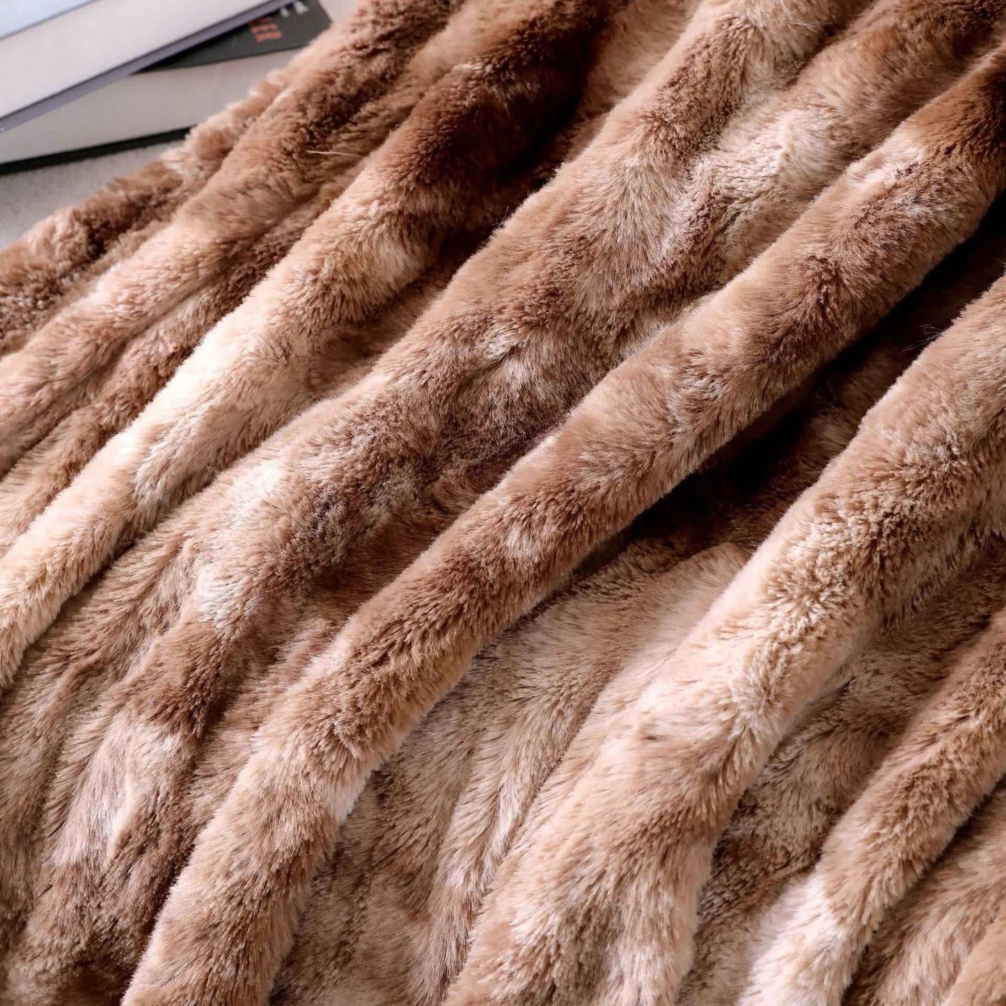 Carvallo – Dubbel-Lager Fluffy Sängöverkast med Lyxig Komfort