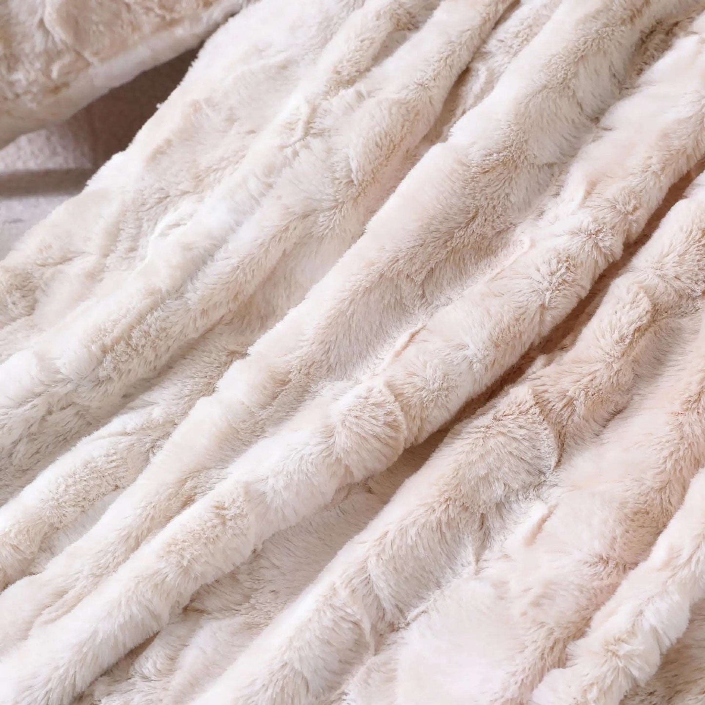 Carvallo – Dubbel-Lager Fluffy Sängöverkast med Lyxig Komfort