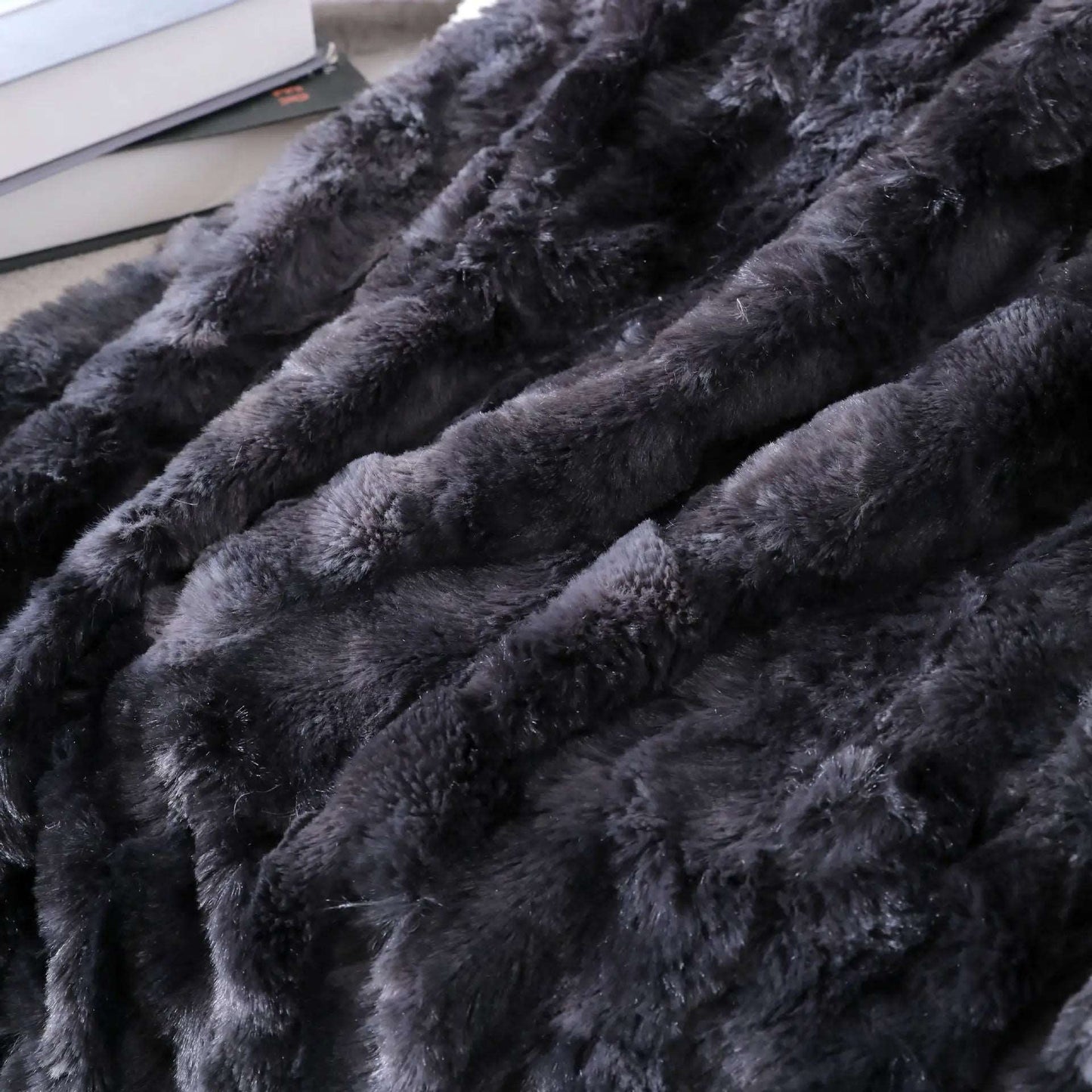 Carvallo – Dubbel-Lager Fluffy Sängöverkast med Lyxig Komfort