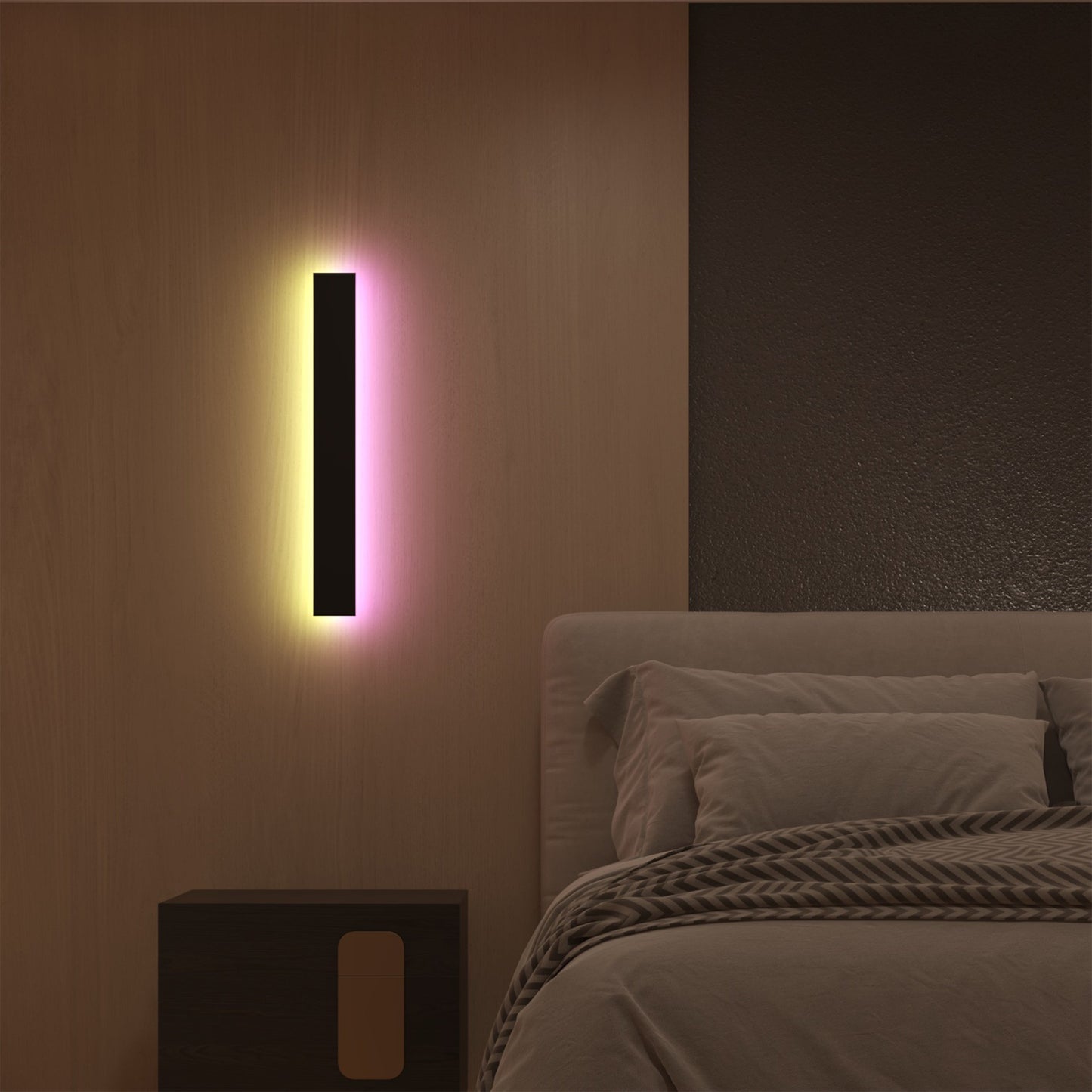 Noire Vägglampa - Modern Belysning med Stiliga RGB-alternativ