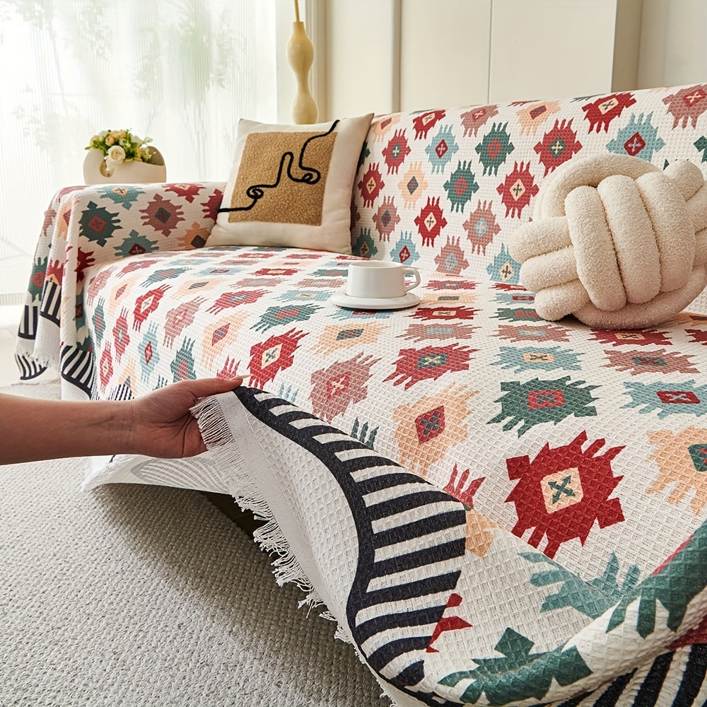 Nomad Charm Geometrisk Soffkastcover