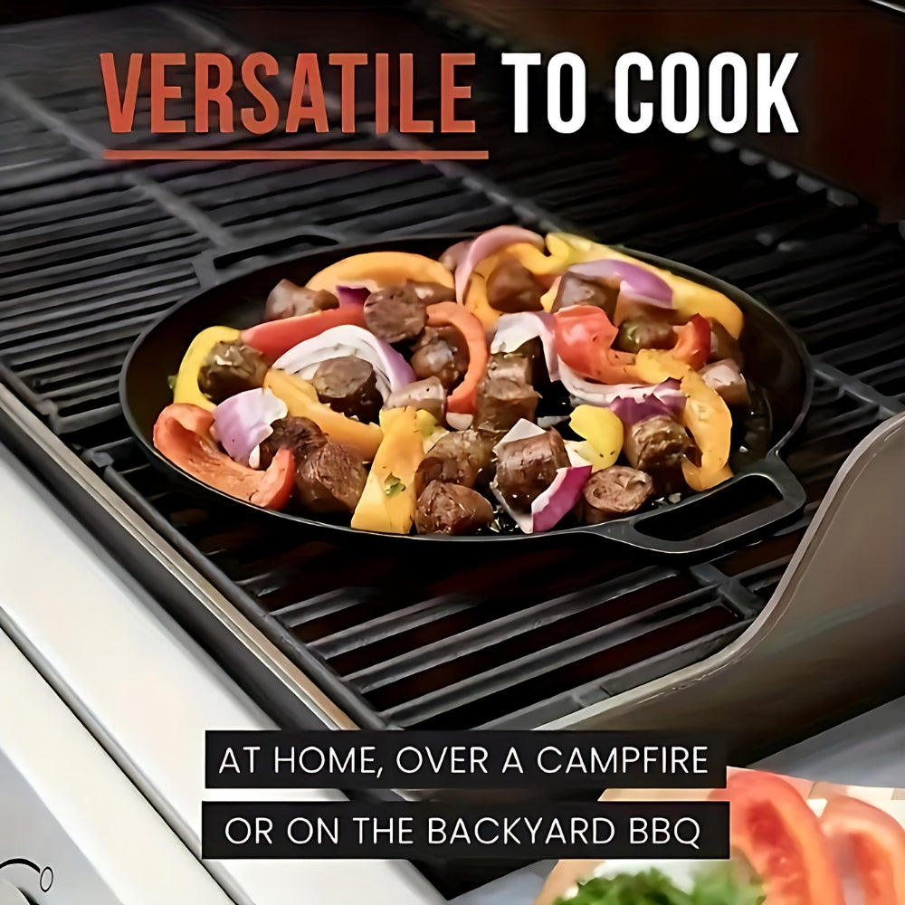 Non-Stick Gjutjärn Stekpanna