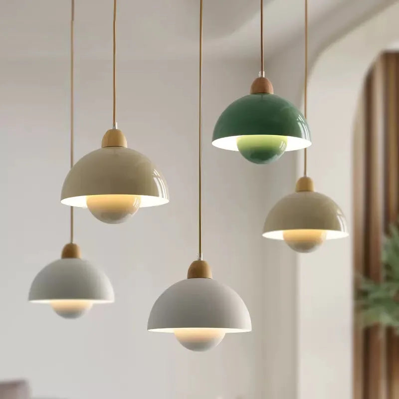 HoutBries - Modern Trä Taklampa