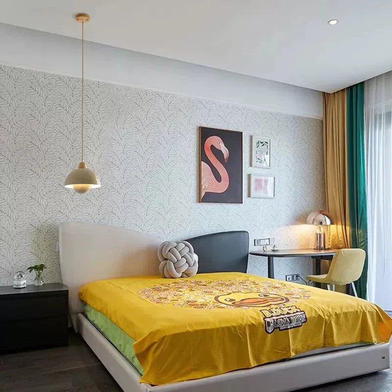 HoutBries - Modern Trä Taklampa