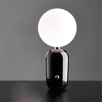 LumeSphere – Skandinavisk Bordslampa med Modernt Design för Vardagsrum och Sovrum