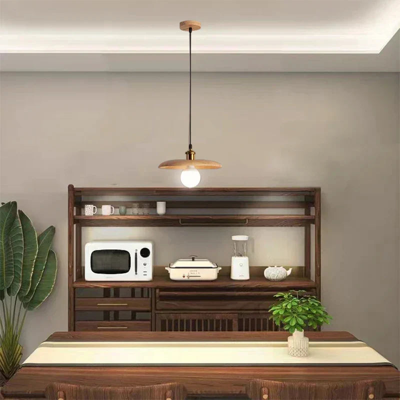 Carvallo – rustik skandinavisk trä pendel