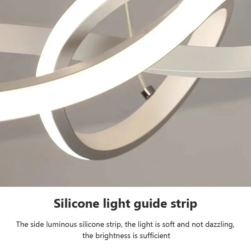 LumiWave - Modern LED Taklampa