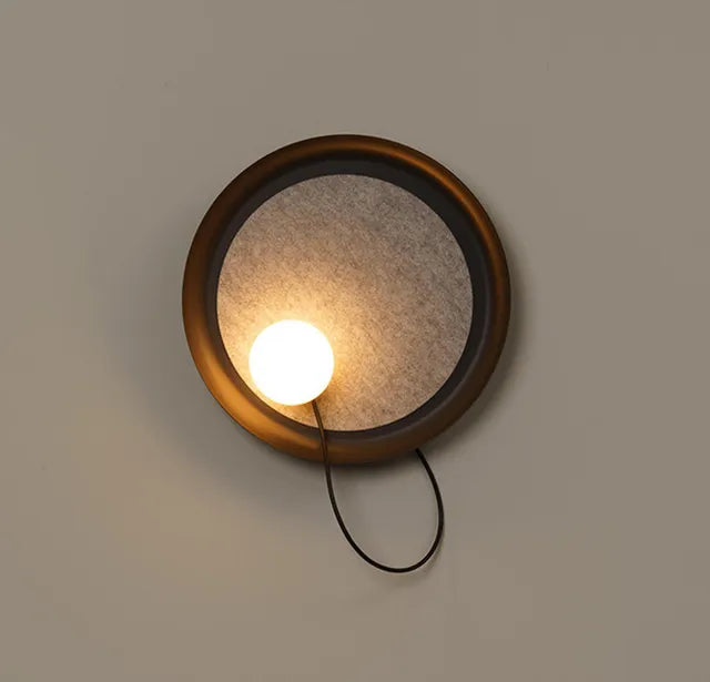 NordicGlow - LED Vägglampa med Glaskula Modern Belysning