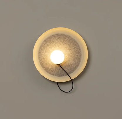 NordicGlow - LED Vägglampa med Glaskula Modern Belysning