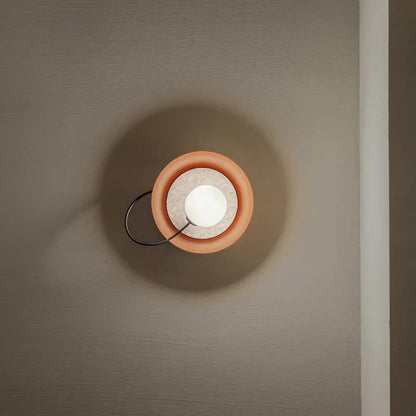 NordicGlow - LED Vägglampa med Glaskula Modern Belysning