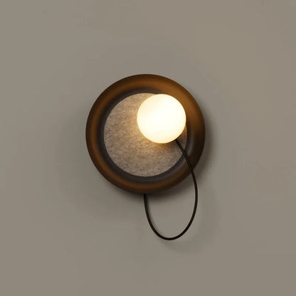 NordicGlow - LED Vägglampa med Glaskula Modern Belysning