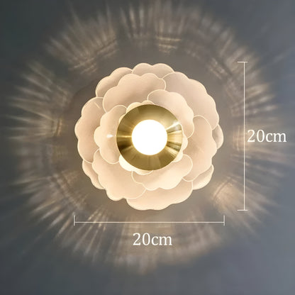 FlorenceGlow Light – Skandinavisk Rund LED-vägglampa