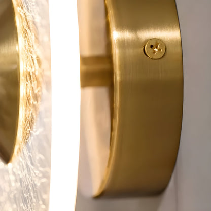 FlorenceGlow Light – Skandinavisk Rund LED-vägglampa