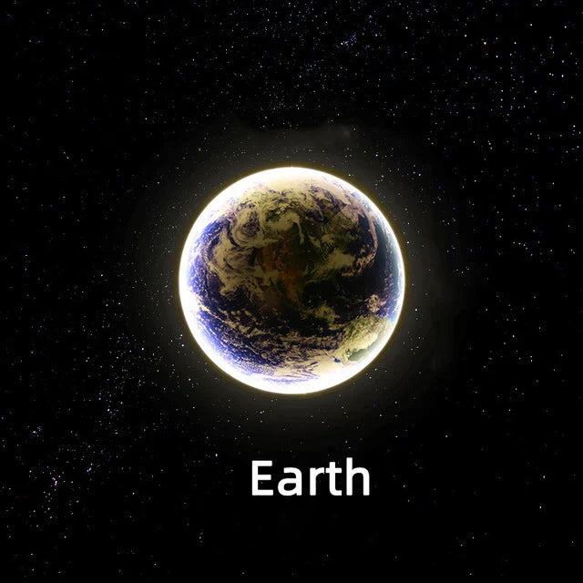 LunaGlow - Modern Månvandlamp