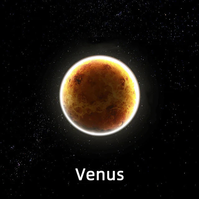 LunaGlow - Modern Månvandlamp