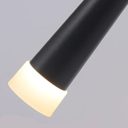 NordicLuxe - Minimalistisk LED-vägglampa i svart för sovrum och vardagsrum