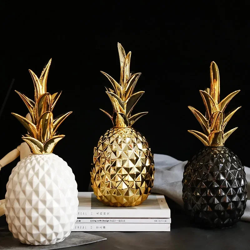 PineGlow - Elegant Ananas Skulptur till Raffinerade Rum