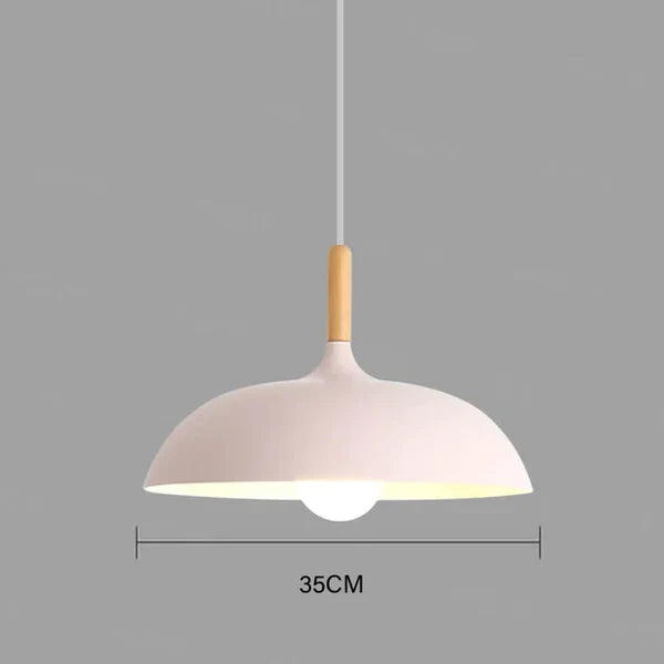NordicAura - Plafondlampa i Skandinavisk Ek