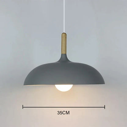 NordicAura - Plafondlampa i Skandinavisk Ek
