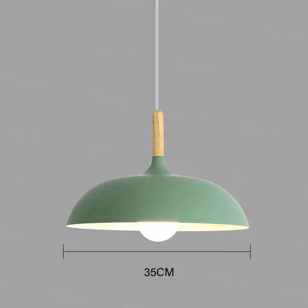 NordicAura - Plafondlampa i Skandinavisk Ek