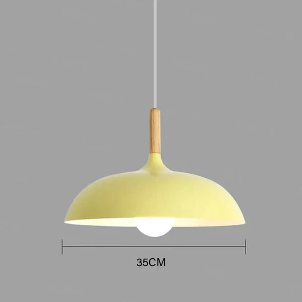NordicAura - Plafondlampa i Skandinavisk Ek